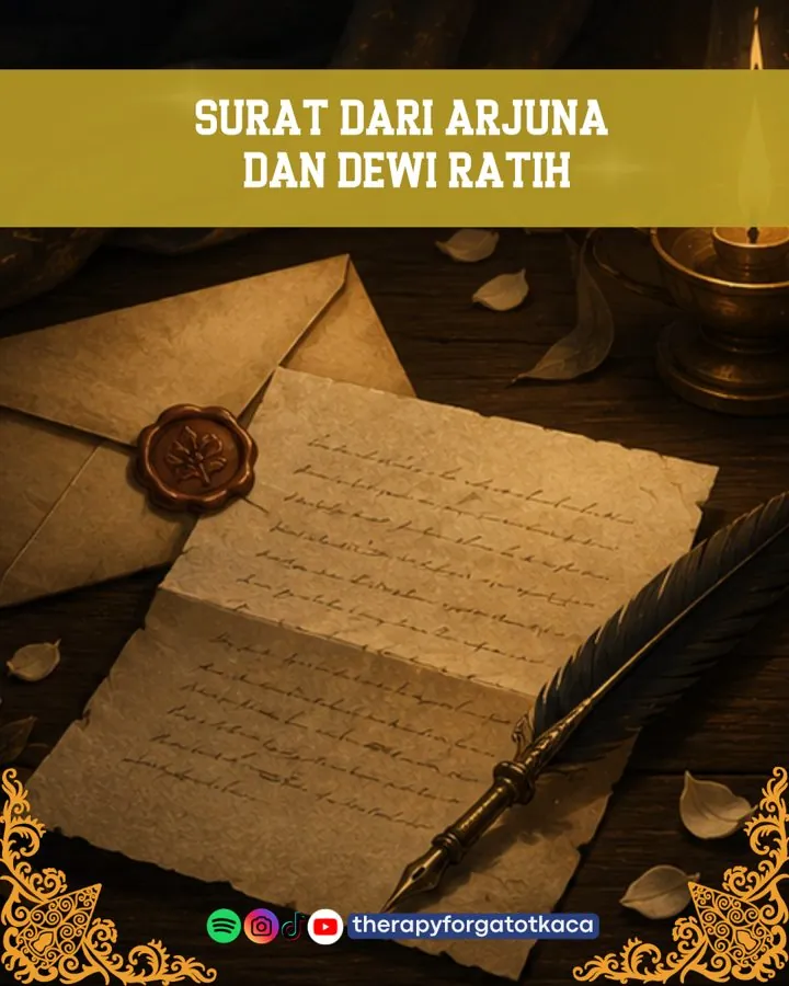 Sampul segmen Surat dari Arjuna dan Dewi Ratih